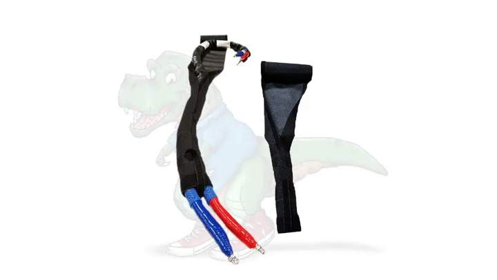 8' Uninsulated Whip Hose Wrap with Piranha Pocket attachment - 25M494U